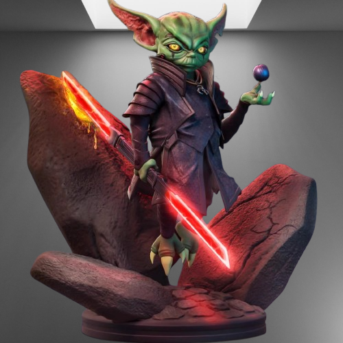 Grogu (Baby Yoda) - Star Wars 3D stl jpg