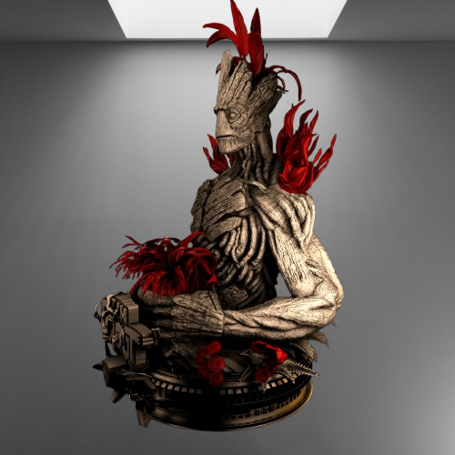 Guardians of the Galaxy Groot stl jpg