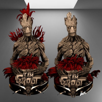 Guardians of the Galaxy Groot stl jpg