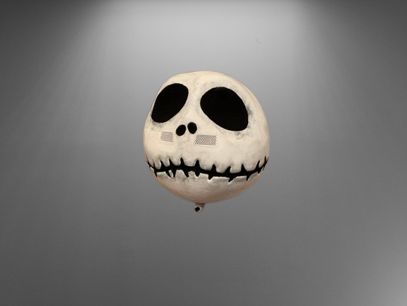 Halloween Costume Jack Skellington Head stl jpg