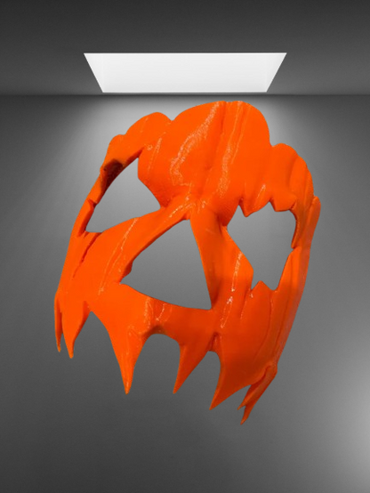 Halloween Pumpkin Jack-O-Lantern Mask stl jpg