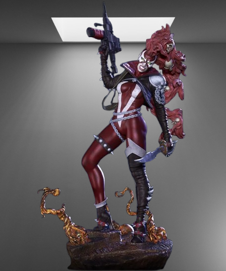  Hellspawn Warrior She-Spawn stl jpg