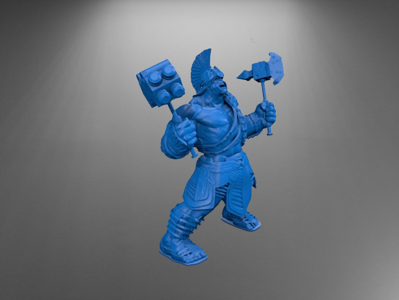 Hulk Figure stl jpg