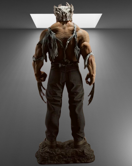 Iconic X-Men Mutant Logan Wolverine stl jpg