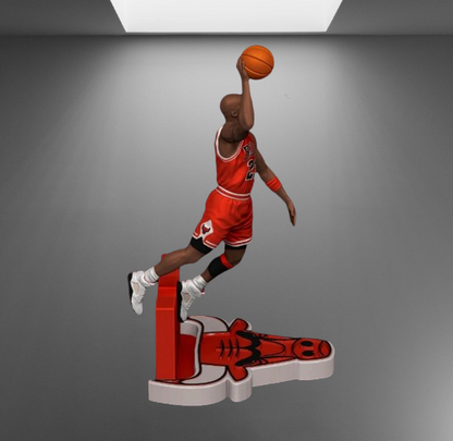 Michael Jordan Dunking stl jpg