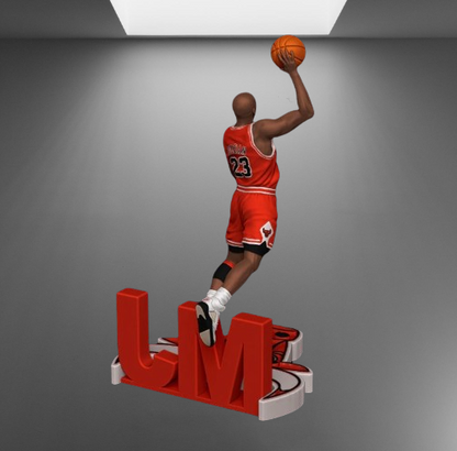 Michael Jordan Dunking stl jpg