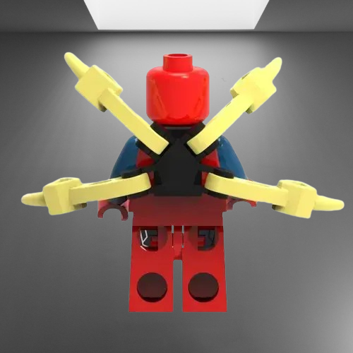 Iron Spider-Man LEGO Minifigure stl jpg