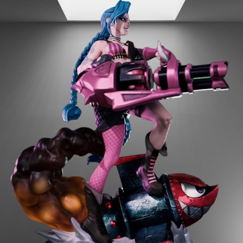 Jinx, the Loose Cannon - League of Legends stl jpg