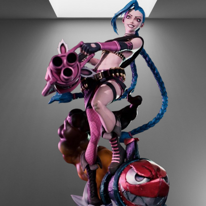 Jinx, the Loose Cannon - League of Legends stl jpg