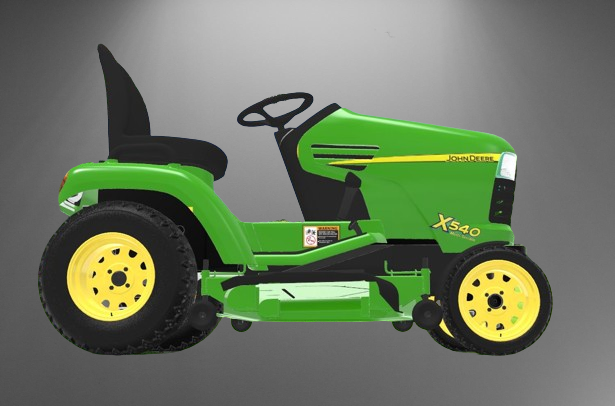 John Deere X540 Lawn Tractor stl jpg