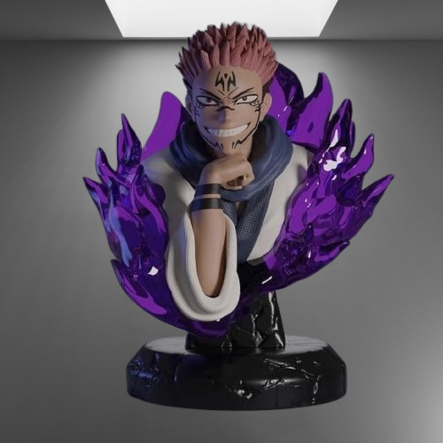 Jujutsu Kaisen Ryomen Sukuna Bust stl jpg