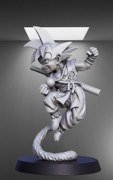 Kid Goku - Dragon Ball stl jpg