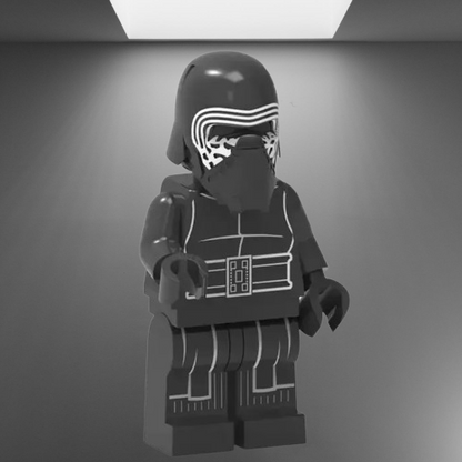 Kylo Ren LEGO Minifigure stl jpg