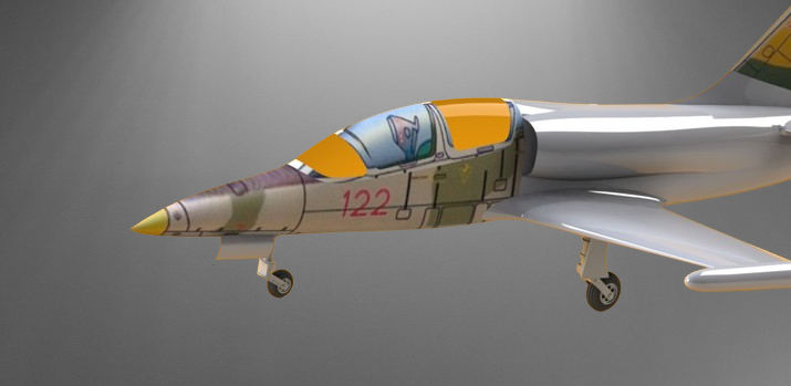 L-39 Albatros Jet stl jpg