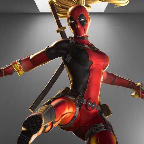 Lady Deadpool stl jpg