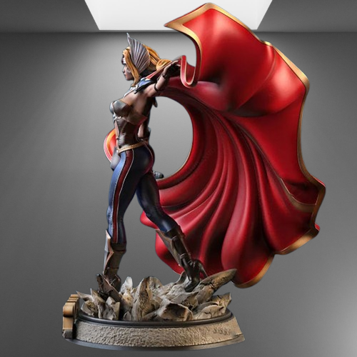 Lady Thor stl jpg