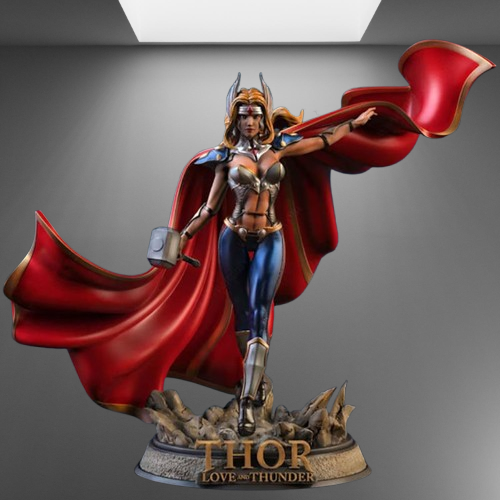 Lady Thor stl jpg