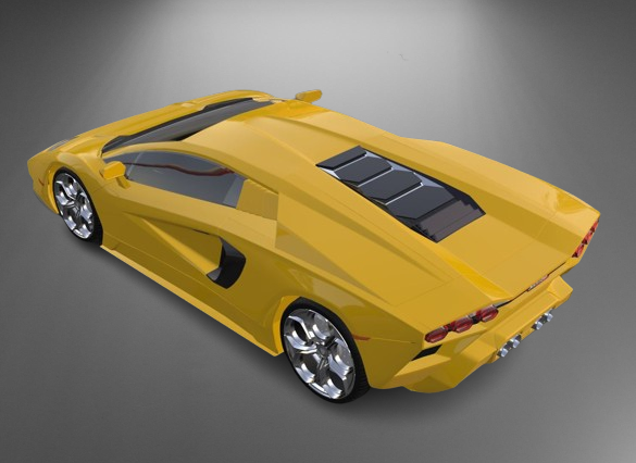 Lamborghini Countach LPI 800 stl jpg