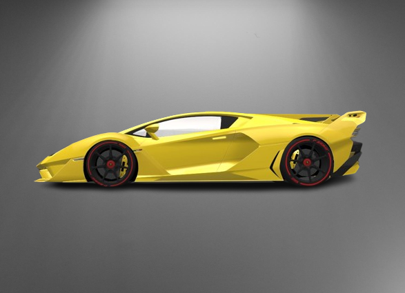 Lamborghini SC18 Alston stl jpg