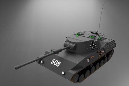 Leopard 1 Battle Tank stl jpg