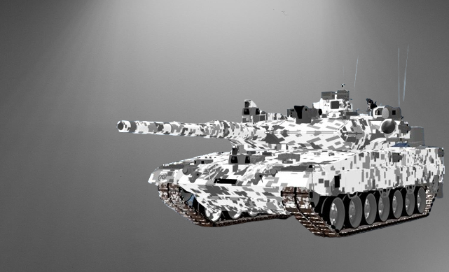 Leopard 2SG Main Battle Tank stl jpg