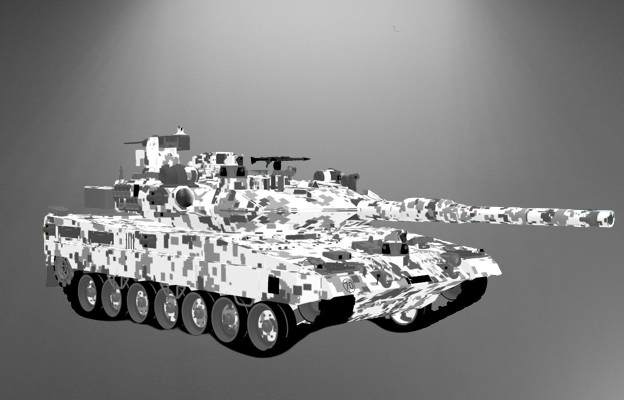 Leopard 2SG Main Battle Tank stl jpg