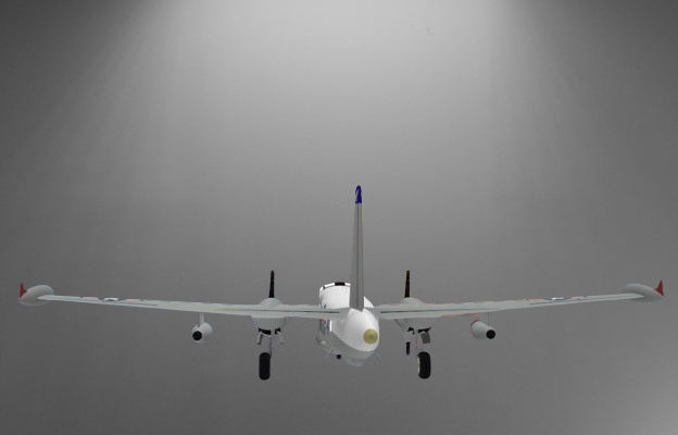 Lockheed P-2 Neptune stl jpg