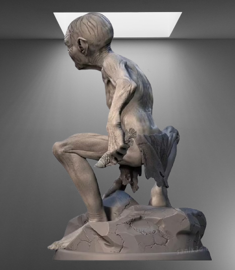 Lord of the Rings Gollum stl jpg