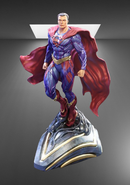 Man of Steel Superman Statue stl jpg