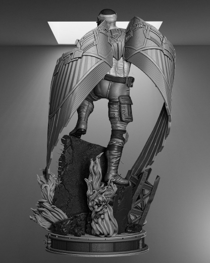 Marvel Avenger Falcon stl jpg