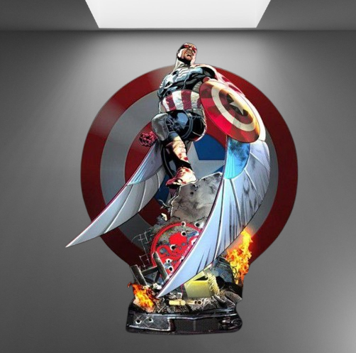 Marvel Avenger Falcon stl jpg