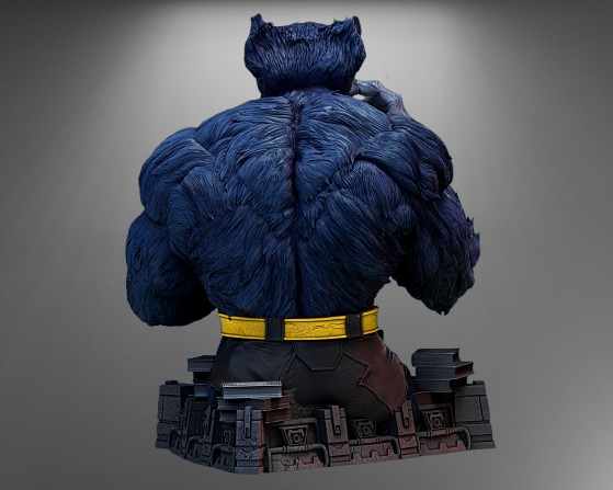 Marvel Mutant Genius Beast X-Men stl jpg