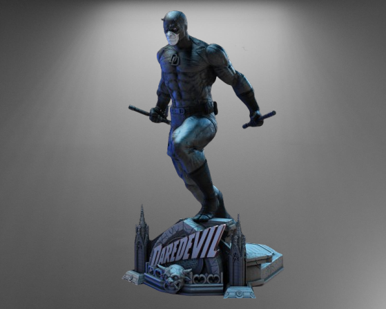 Marvel's Fearless Defender Daredevil stl jpg