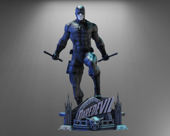 Marvel's Fearless Defender Daredevil stl jpg