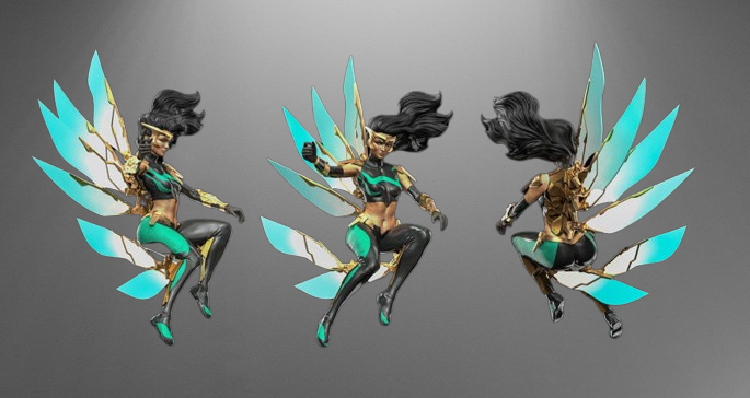 Marvel’s Filipino Water Heroine Wave Pearl Pangan stl jpg