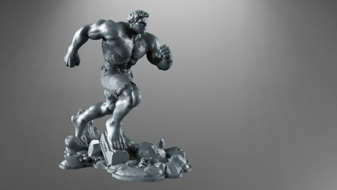 Marvel's Mighty Green Avenger Hulk stl jpg