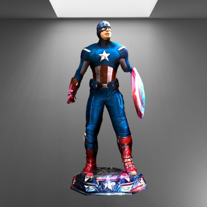 Marvel's Star-Spangled Avenger Captain America stl jpg