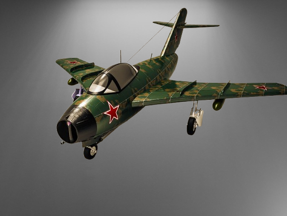 Mikoyan-Gurevich MiG-15 stl jpg