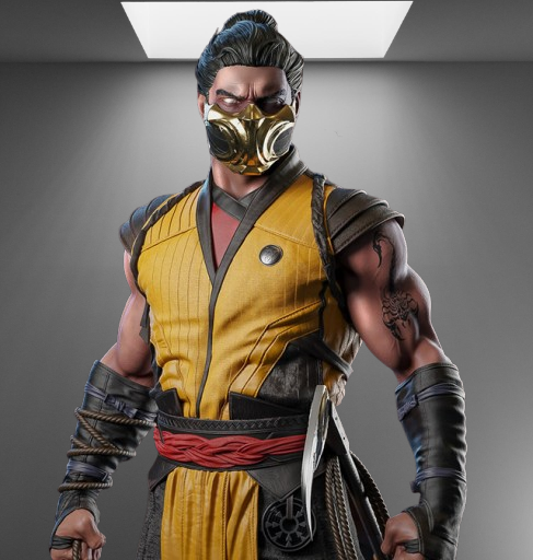 Mortal Kombat Legendary Ninja Scorpion stl jpg