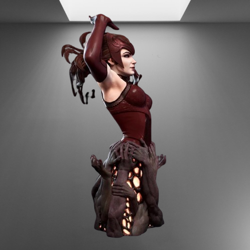 Mystical Marvel Scarlet Witch stl jpg