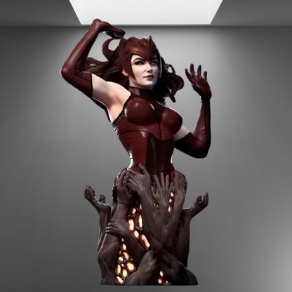 Mystical Marvel Scarlet Witch stl jpg