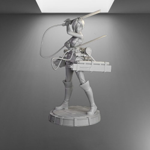 NFSW Titan Warrior Annie Leonhart stl jpg