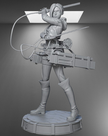 NFSW Titan Warrior Annie Leonhart stl jpg