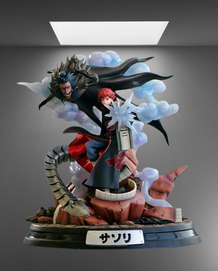 Naruto Akatsuki Member Sasori stl jpg