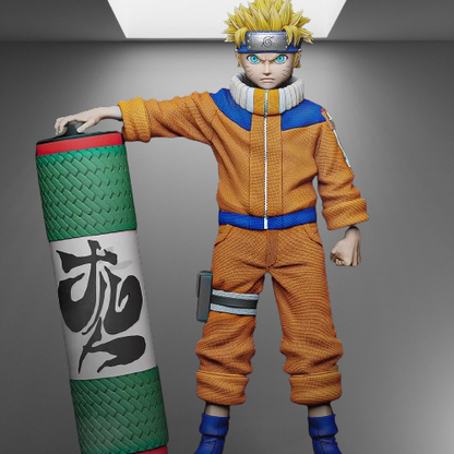 Naruto Uzumaki - Child of Prophecy 3D Printing STL File