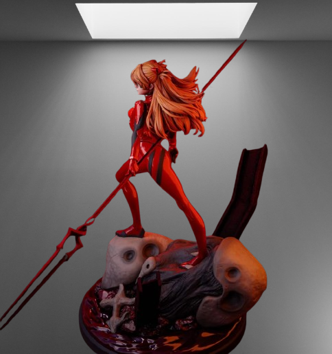 Neon Genesis Evangelion Asuka Langley Soryu stl jpg