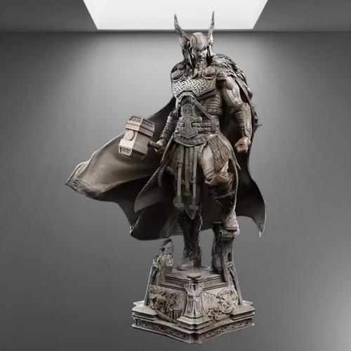 Norse God of Thunder Viking Thor stl jpg