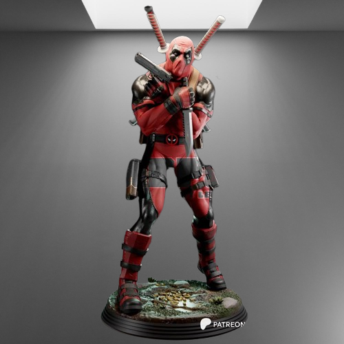 Oldman Deadpool stl jpg