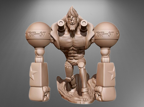 One Piece Franky stl jpg