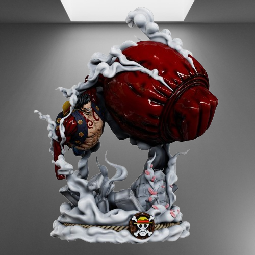 One Piece Luffy Gear 4 stl jpg